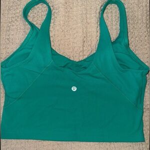 Lululemon align tank Maldives green